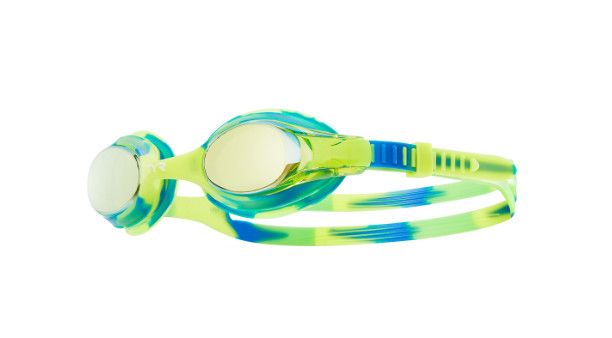 SWIMPLE TIE DYE GOGGLES MIRRORED, Color: 298 GOLD/GREEN