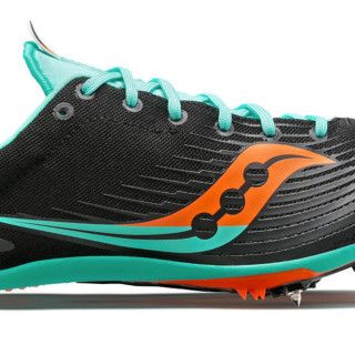SAUCONY MENS BALLISTA MD, Size: 10.5, Color: 26 - BLACK / COOL MINT