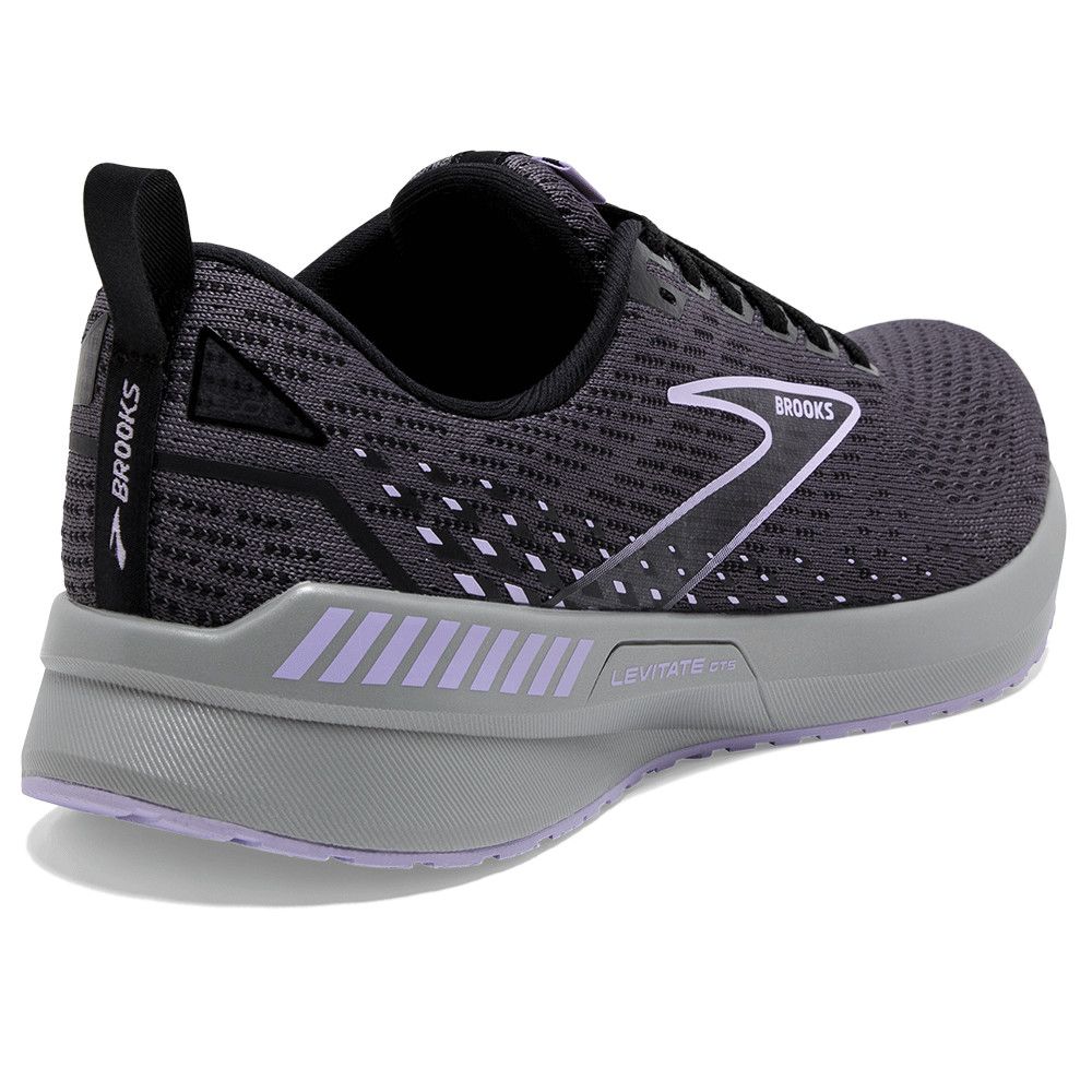 BROOKS WOMENS LEVITATE 5, COLOR: 080, SIZE: 8.5, WIDTH: REG (B)
