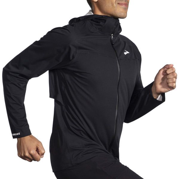 MENS HIGH POINT WATERPROOF JACKET, Size: XXL, Color: 001 BLACK