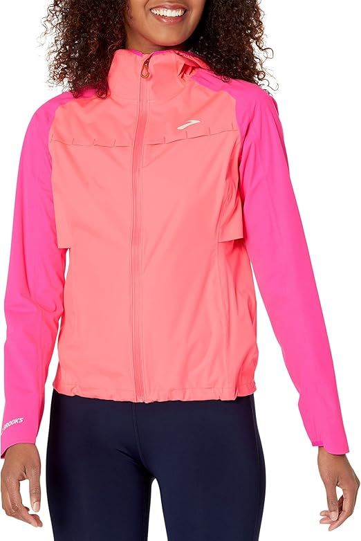 WOMENS HIGH POINT WATERPROOF JACKET, Size: S, Color: 653 HYPER PINK/FUCHSIA