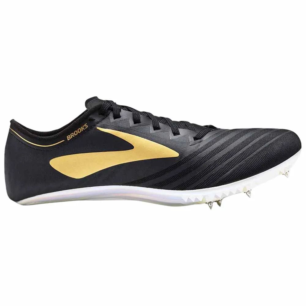 BROOKS QW-K V3, COLOR: 058 - BLACK/GOLD, SIZE: 9, WIDTH: REG (D)