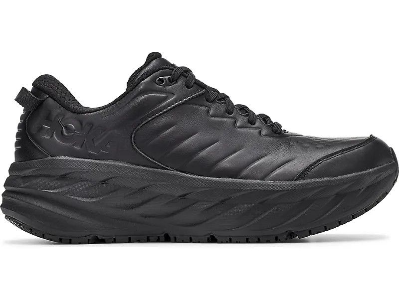 HOKA MENS BONDI SR, COLOR: BBLC, SIZE: 12, WIDTH: REG (D)