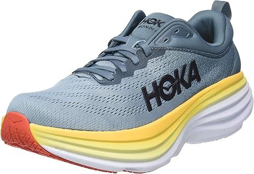 HOKA MENS BONDI 8, COLOR: GBMS - Goblin Blue, SIZE: 10, WIDTH: REG (D)