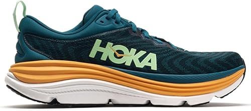 HOKA MENS GAVIOTA 5, COLOR: DLSH - Deep Lagoon Sherbet, SIZE: 11, WIDTH: REG (D)