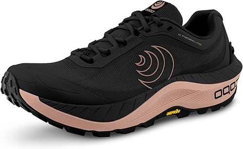 TOPO WOMENS MTN RACER  3, COLOR: BLACK/MAUVE, SIZE: 9.5, WIDTH: REG (B)
