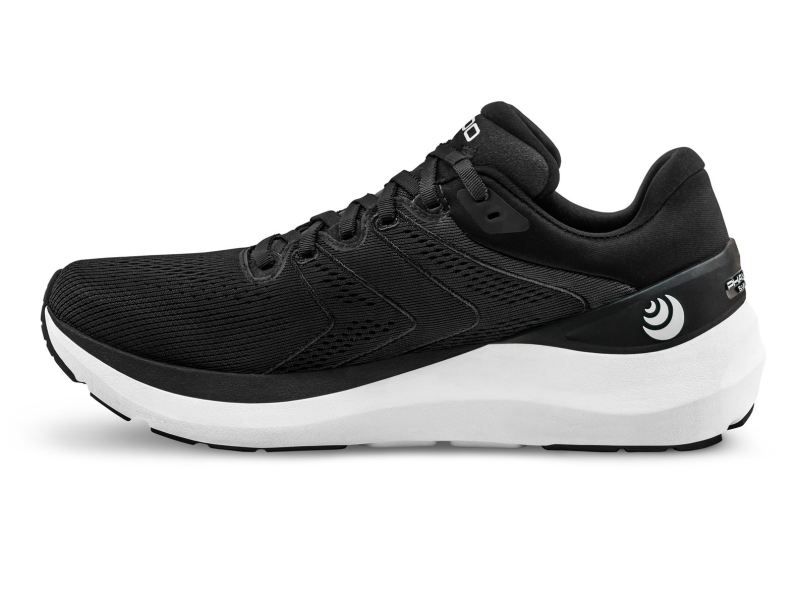 TOPO MENS PHANTOM 2, COLOR: BLACK/WHITE, SIZE: 11, WIDTH: REG (D)