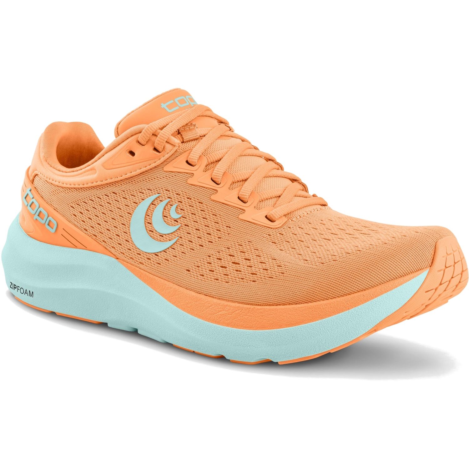 TOPO WOMENS PHANTOM 3, COLOR: ORANGE/SKY, SIZE: 9.5, WIDTH: REG (B)