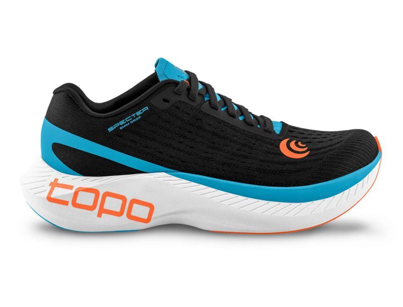 TOPO MENS SPECTER, COLOR: BLACK/BLUE, SIZE: 12.5, WIDTH: REG (D)