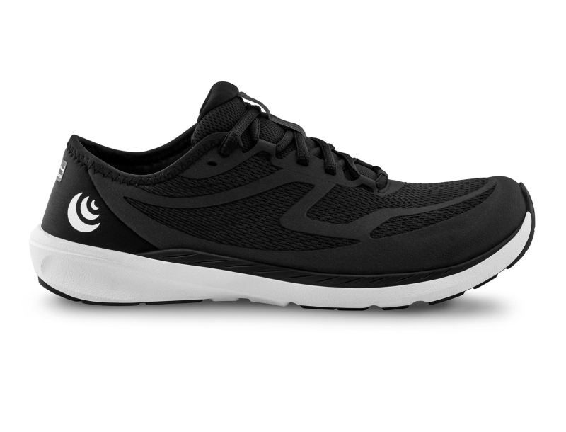 TOPO WOMENS ST-4, COLOR: BLACK/WHITE, SIZE: 9, WIDTH: REG (B)