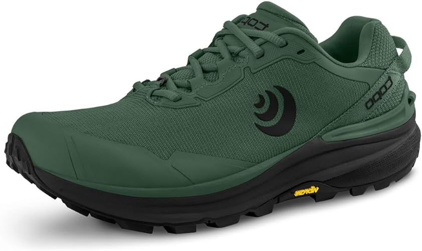 TOPO MENS TRAVERSE, COLOR: DARK GREEN/CHARCOAL, SIZE: 8.5, WIDTH: REG (D)