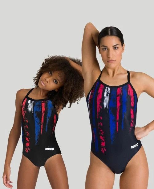 ARENA PAINTED STRIPES LIGHT DROP BACK