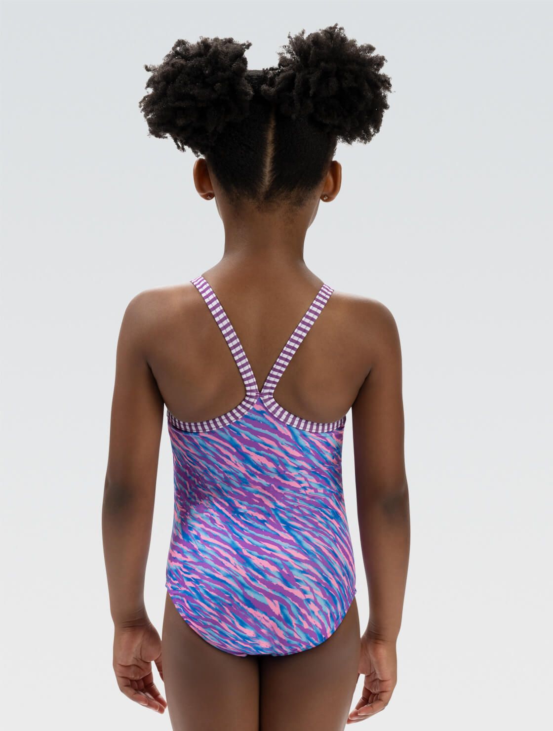 LITTLE DOLFIN AURORA ONE PIECE, Color: D13 PURPLE, Size: 2T