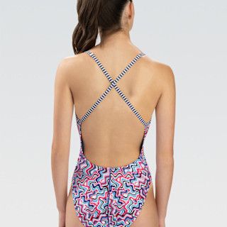 UGLIES RIPPLE DIVER BACK, Color: D09 BLUE, Size: 34