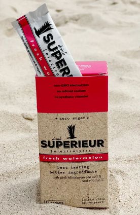 SUPERIEUR ELECTROLYTES BOX, FLAVOR: FRESH WATERMELON