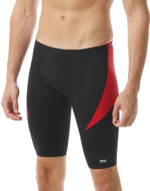 TEAM TYR HEXA CURVE SPLICE BLACK/RED - JAMMER, Size: 22