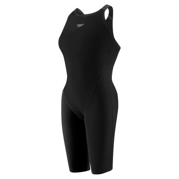 WOMENS FASTSKIN LZR RACER PRO RECORDBREAKER KNEESKIN SWIMSUIT, Size: 34R, Color: 001 - SPEEDO BLACK