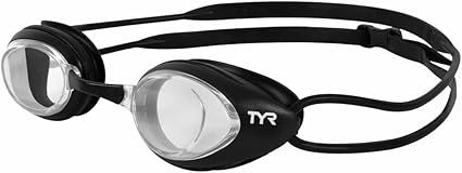 TYR BLACKHAWK RACING NEGITIVE PRESCRIPTION, Size: -1.5, Color: 103 CLEAR BLACK