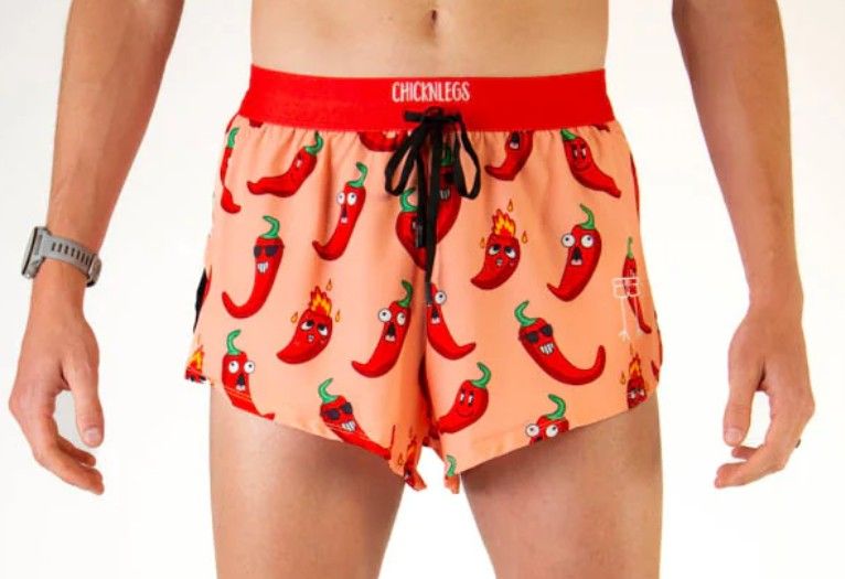 CHICKNLEGS MENS CHASE PACK CHILIS 2&quot; DS SPLIT SHORTS