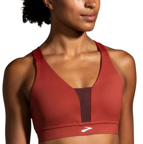 BROOKS WOMENS DRIVE PLUNGE RUN BRA
