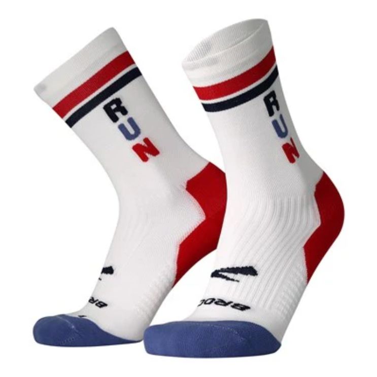BROOKS GHOST CREW SOCK RUN USA
