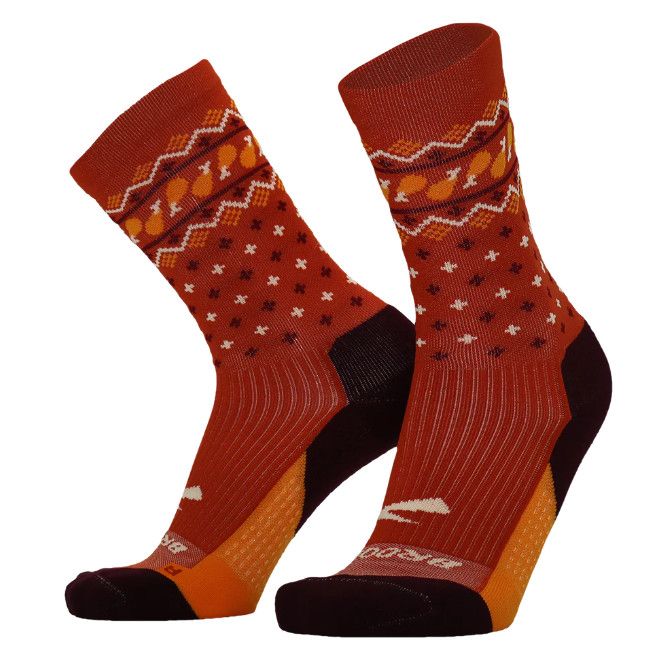 BROOKS GHOST CREW SOCK TROT HAPPY &#39;23