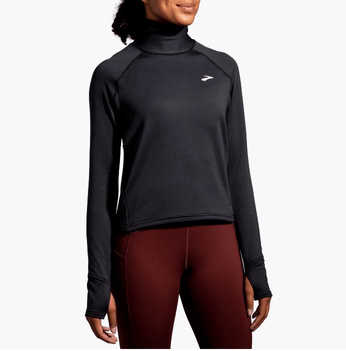 BROOKS WOMENS NOTCH THERMAL LONG SLEEVE 2.0