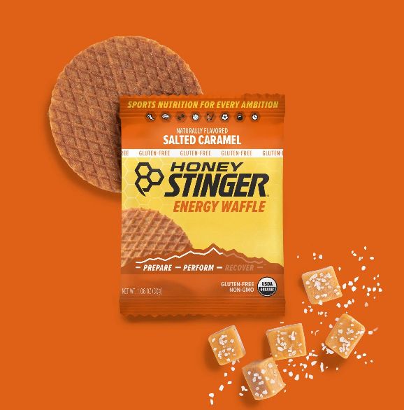 HONEY STINGER GLUTEN FREE WAFFLE, FLAVOR: SALTED CARAMEL