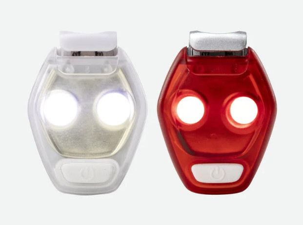 NATHAN HYPERBRITE MINI STROBE 2-PACK, Color: SILVER/CHILI PEPPER WHITE/GOLD
