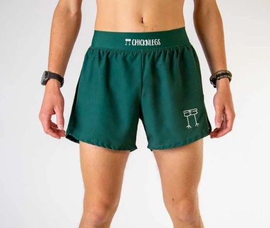CHICKNLEGS MENS SOLIDS 4" HALF SPLIT SHORTS