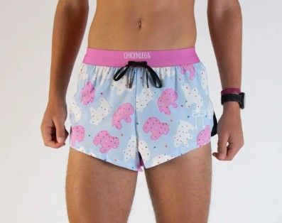 CHICKNLEGS MENS ANIMAL COOKIES 2" DS SPLIT SHORTS