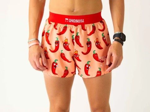 CHICKNLEGS MENS CHASE PACK CHILIS 4" HALF SPLIT SHORTS