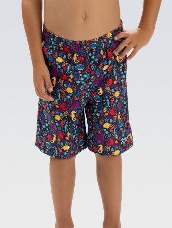 LITTLE DOLFIN LITTLE FISH SWIM TRUNKS