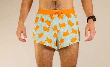 CHICKNLEGS MENS GOLDFISH 2" DS SPLIT SHORTS