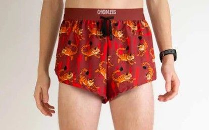 CHICKNLEGS MENS TIGERS 2" DS SPLIT SHORTS