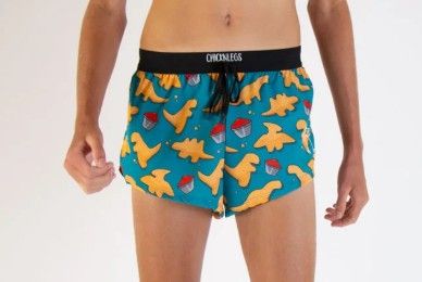 CHICKNLEGS MENS NUGGETS 2" DS SPLIT SHORTS