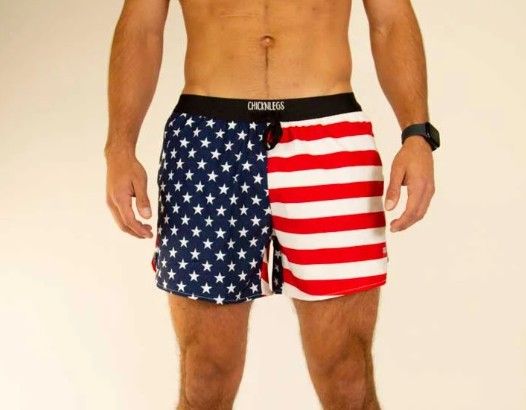 CHICKNLEGS MENS USA 5" DS SHORT