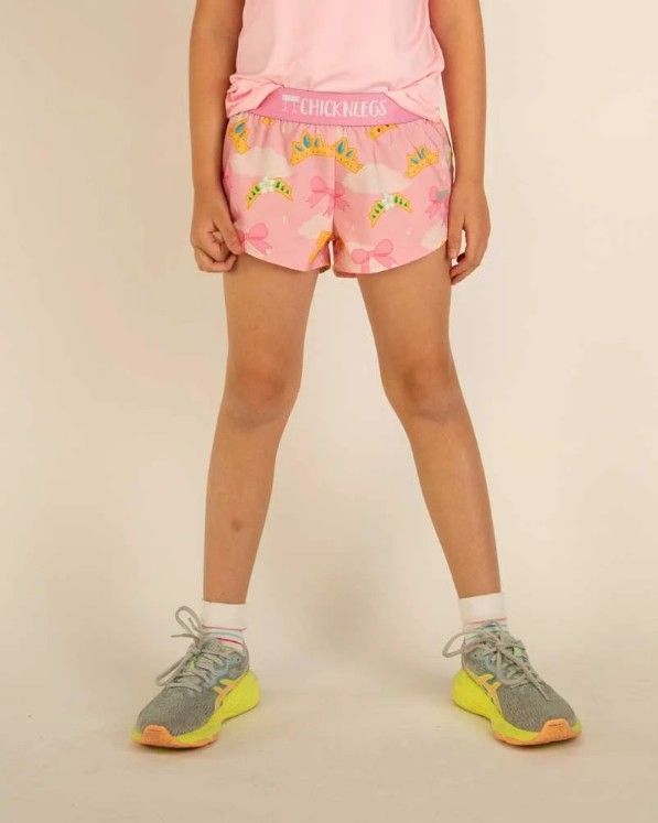 CHICKNLEGS GIRLS PRINCESS TIARA SHORTS