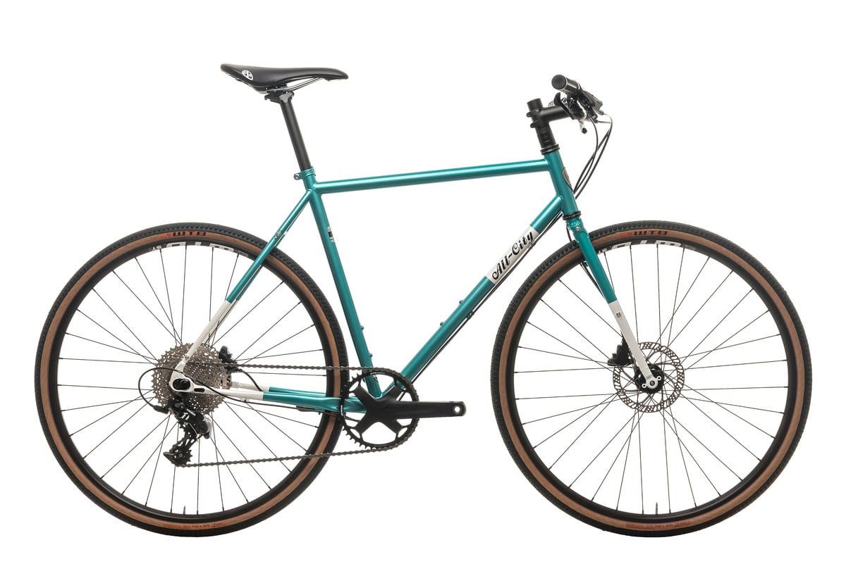 All-City Super Professional Apex Bike - 700c, Steel, Apex, Night Jade, 58cm