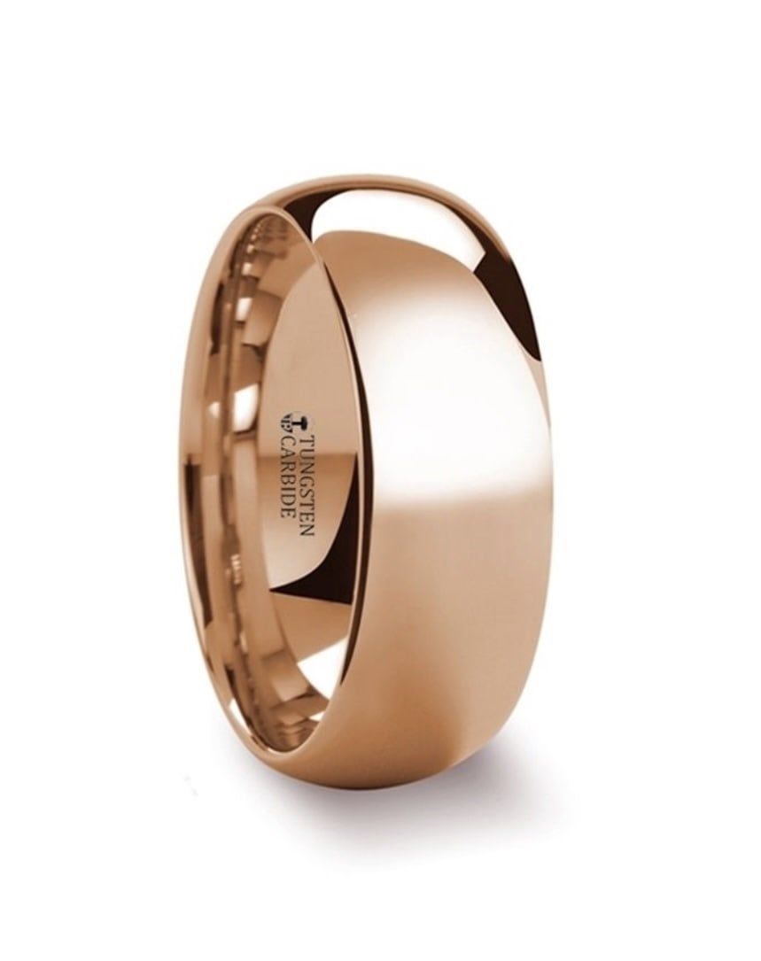 Sol Rose Gold Tungsten Carbide Ring
