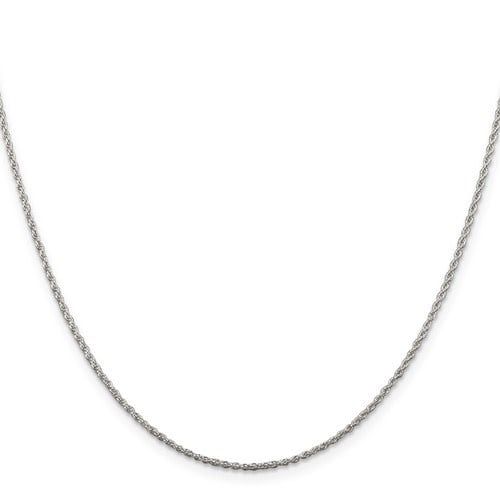 Sterling Silver 18” Loose Rope