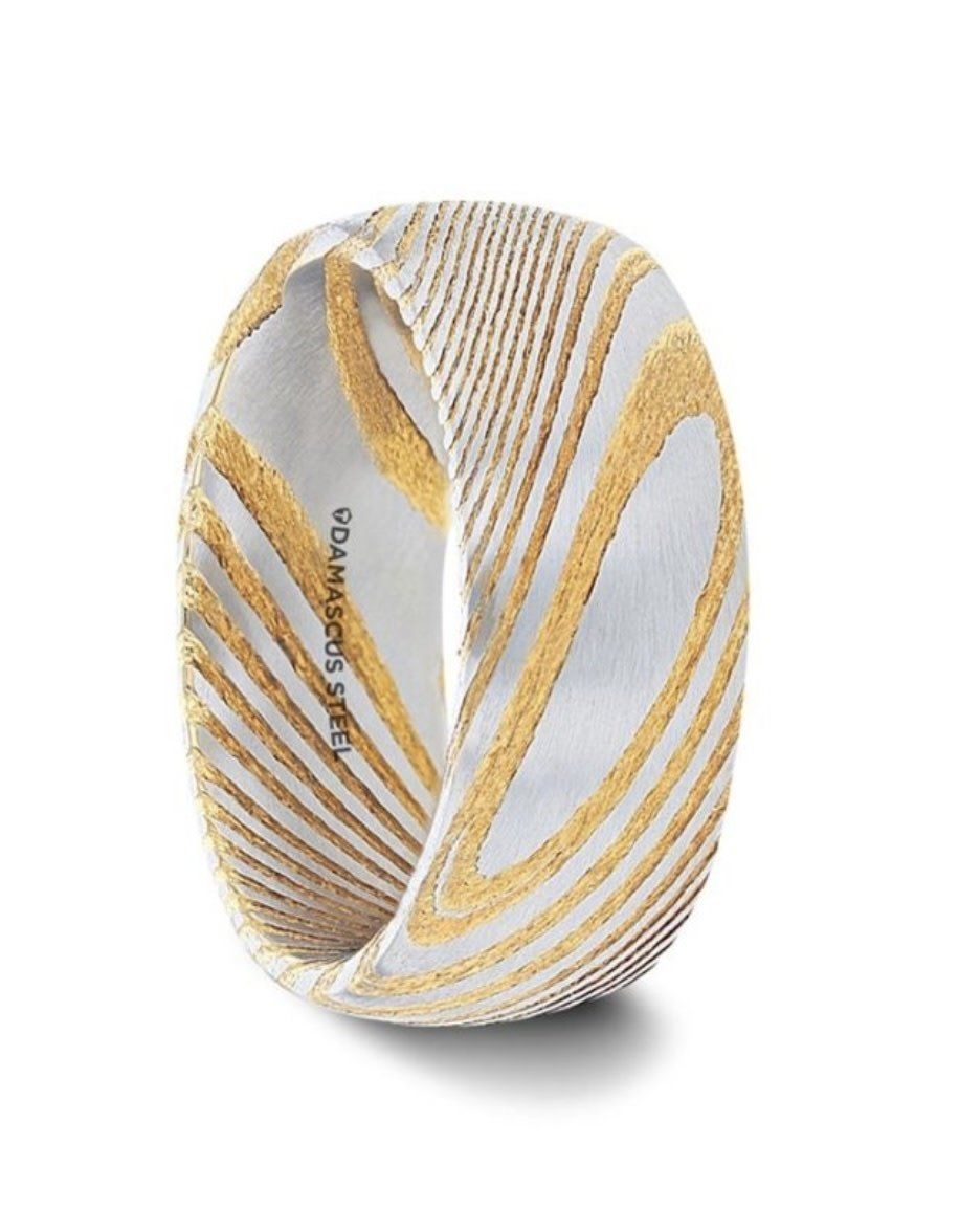 Cersei Damascus Steel Ring