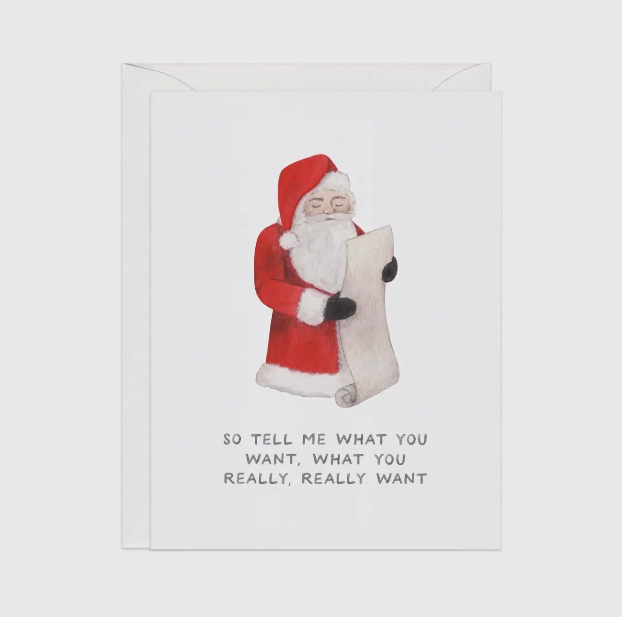 Spicy Santa Card