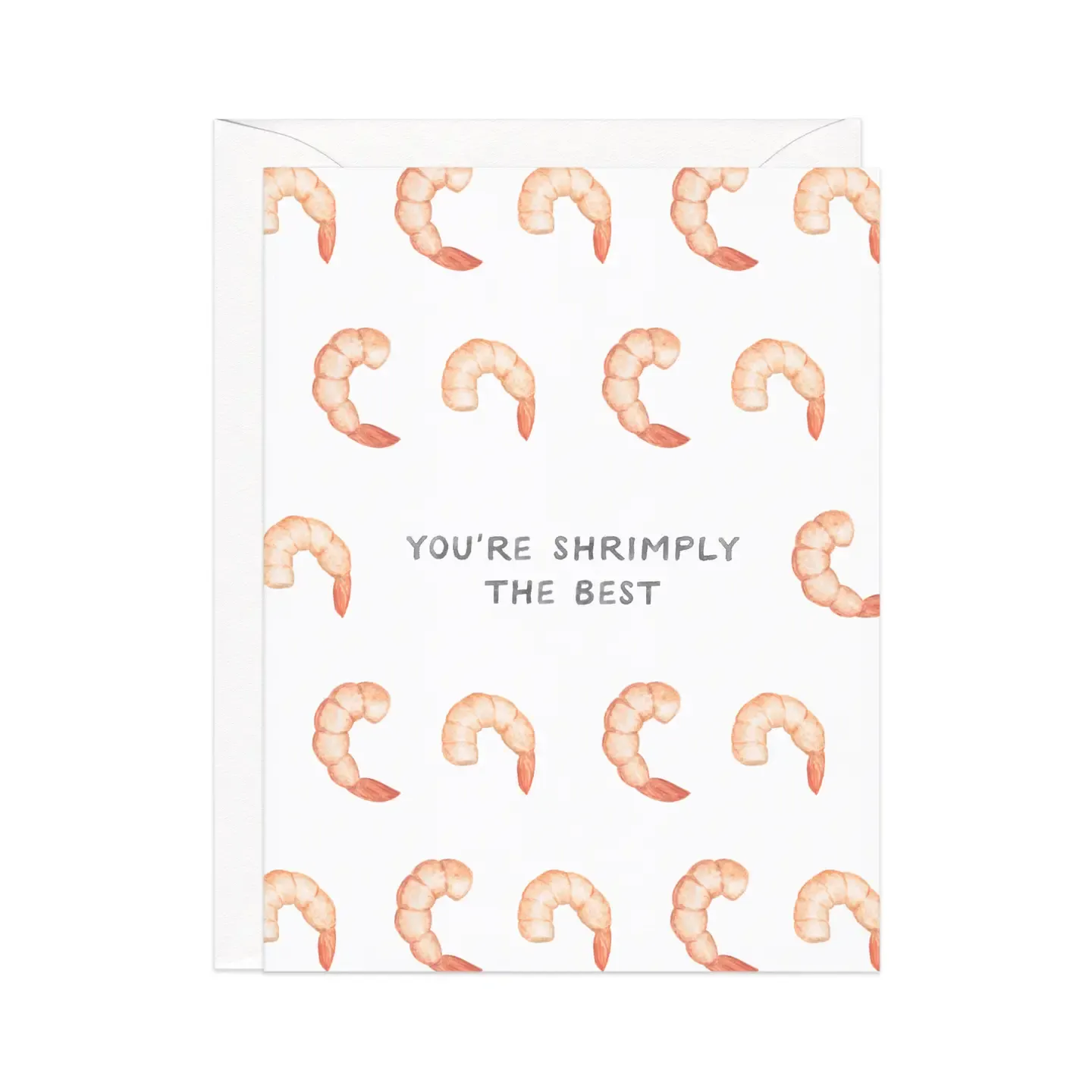 Shrimply the Best Greeting Card