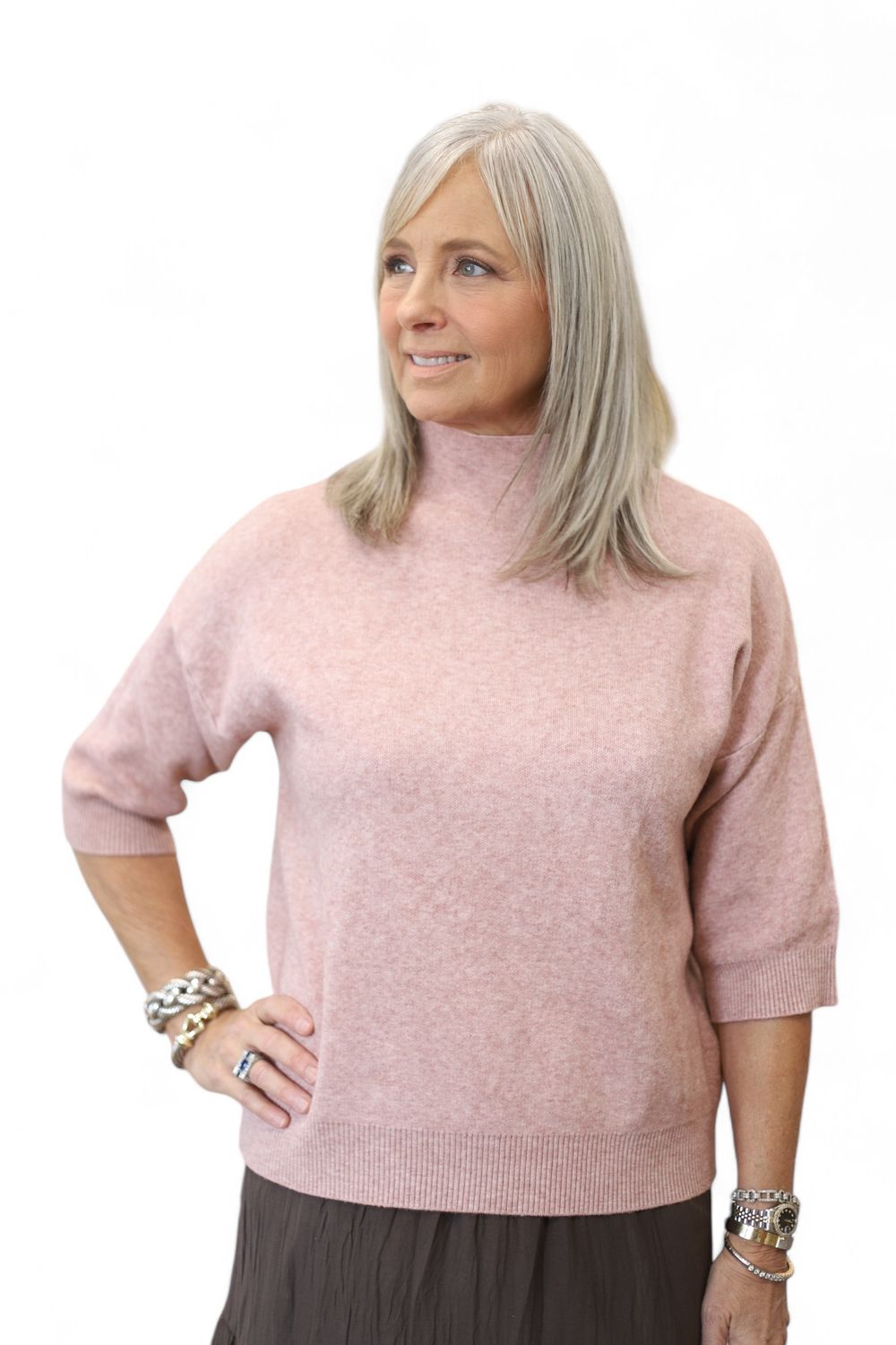 Lucy Funnel Neck Sweater