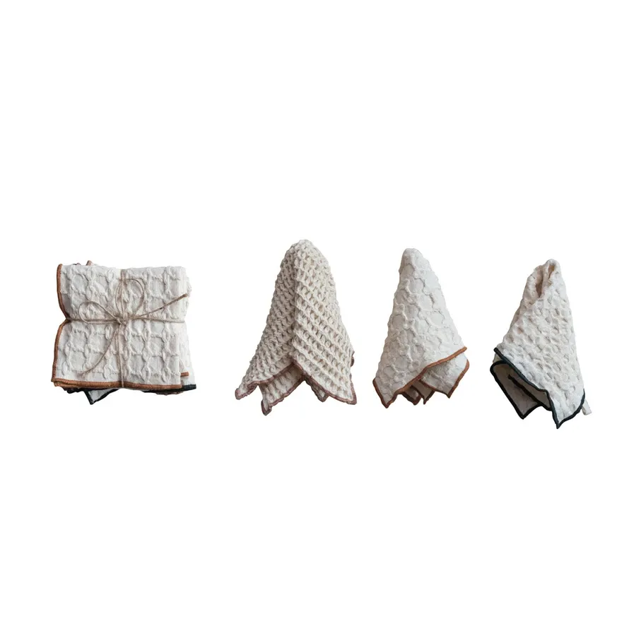 Waffle Dish Cloth Set