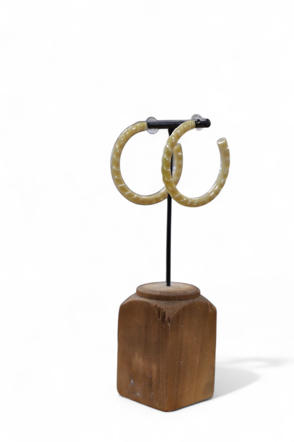 Rope Natural Hoops