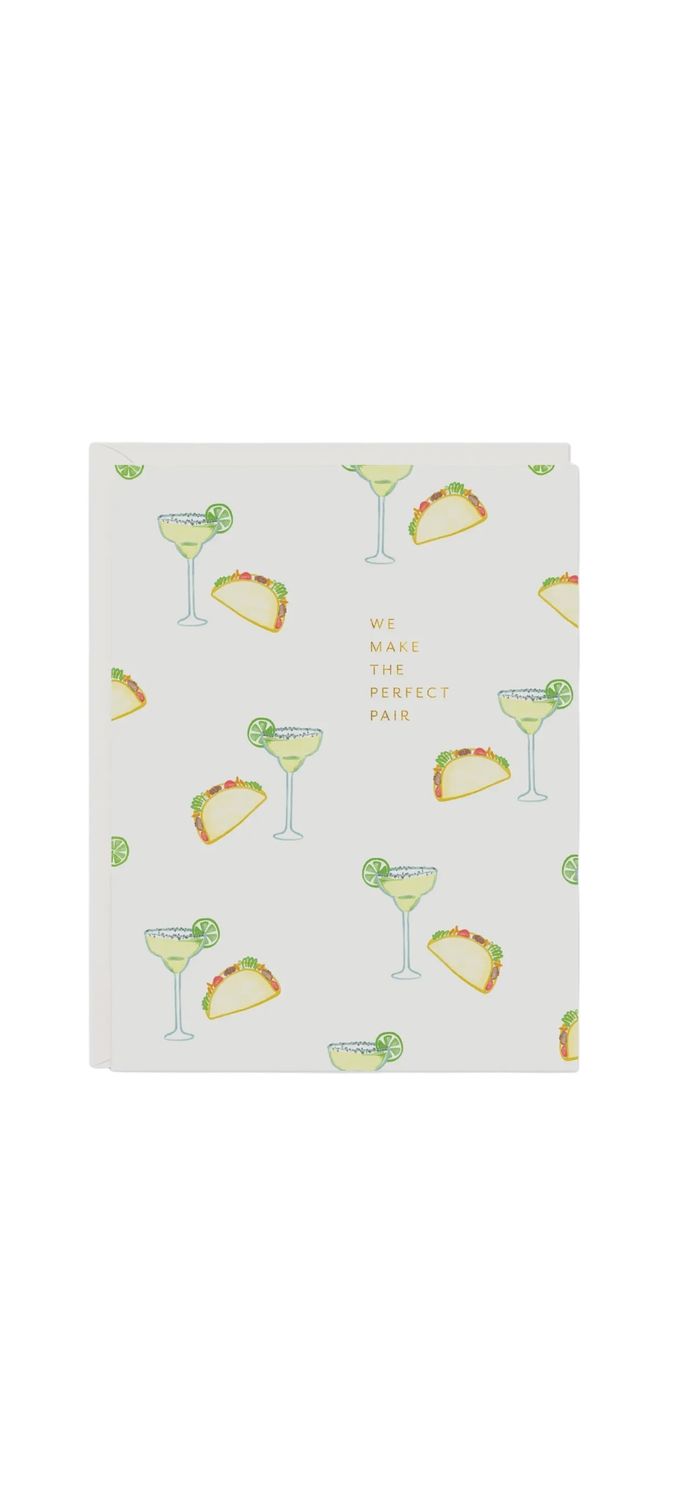 Taco Perfect Pair Greeting Card