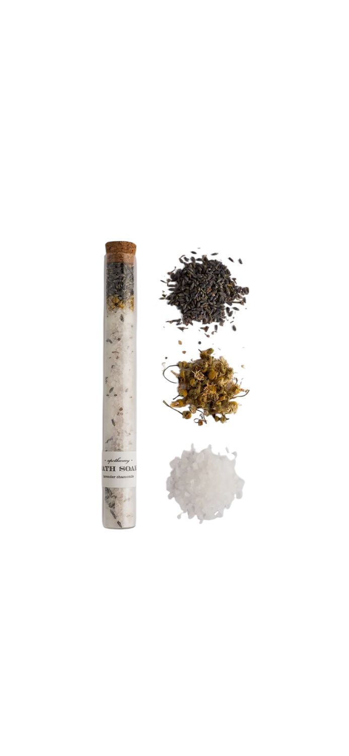 Lavender Chamomile: Bath Soak Tube