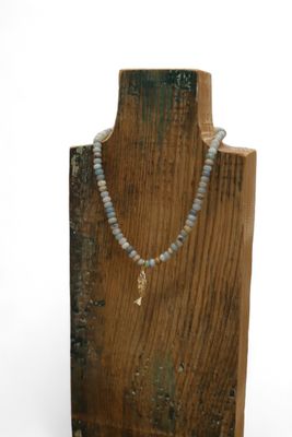 Sand &amp; Sea Mixed Beads Fish Necklace
